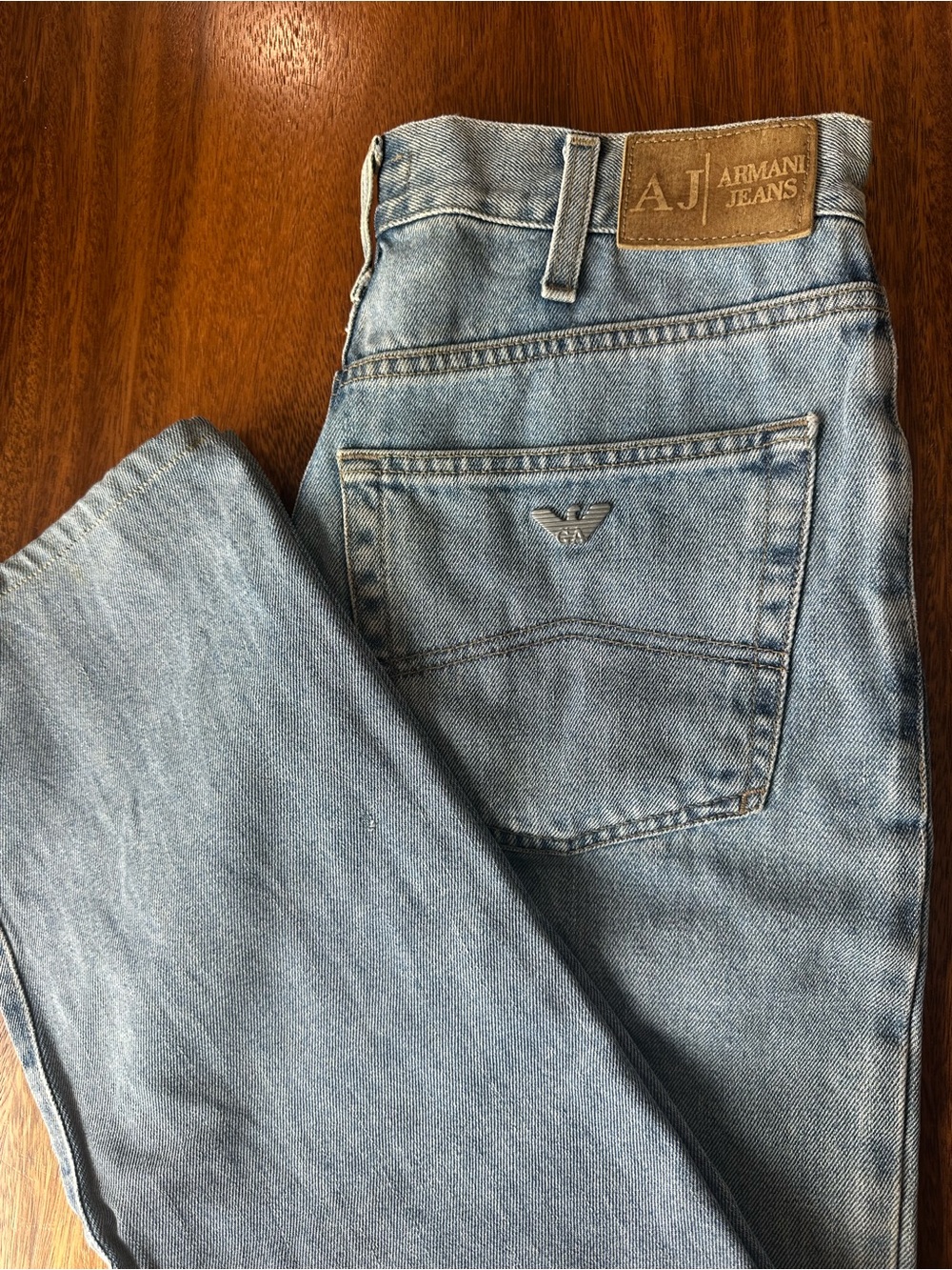 Vintage 90s Armani Jeans Denim Pants Men’s Sz 31 Made In Italy Simint S.p.A.
